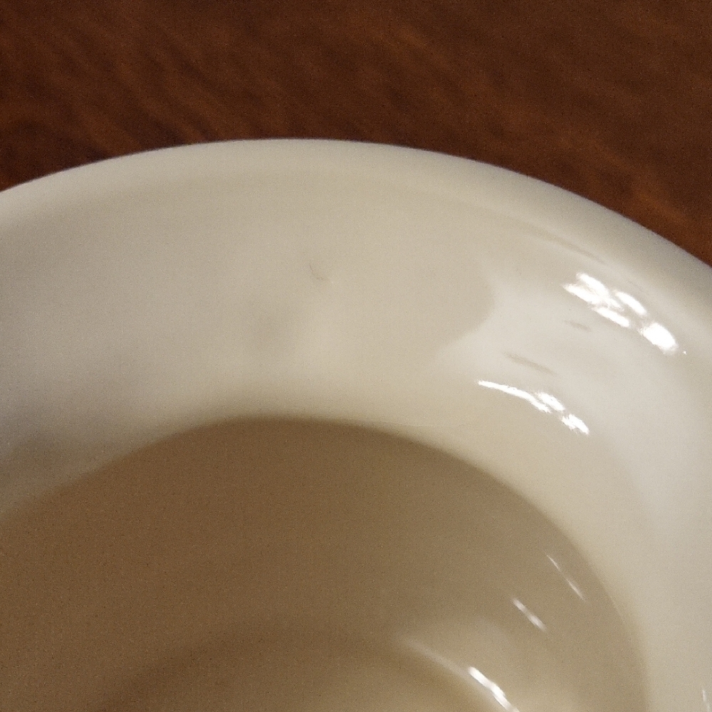 Blue and Cream Heart Patterned Ceramic Set - Picture 6 of 8